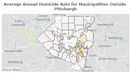 Allegheny County Zip Code Map